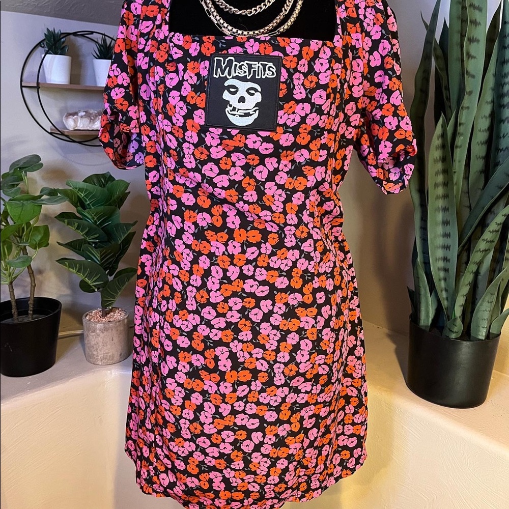 Reworked Floral Dress